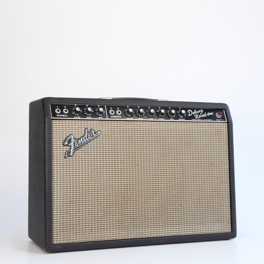 1966 Fender Deluxe Reverb Export Model - Black Book Guitars