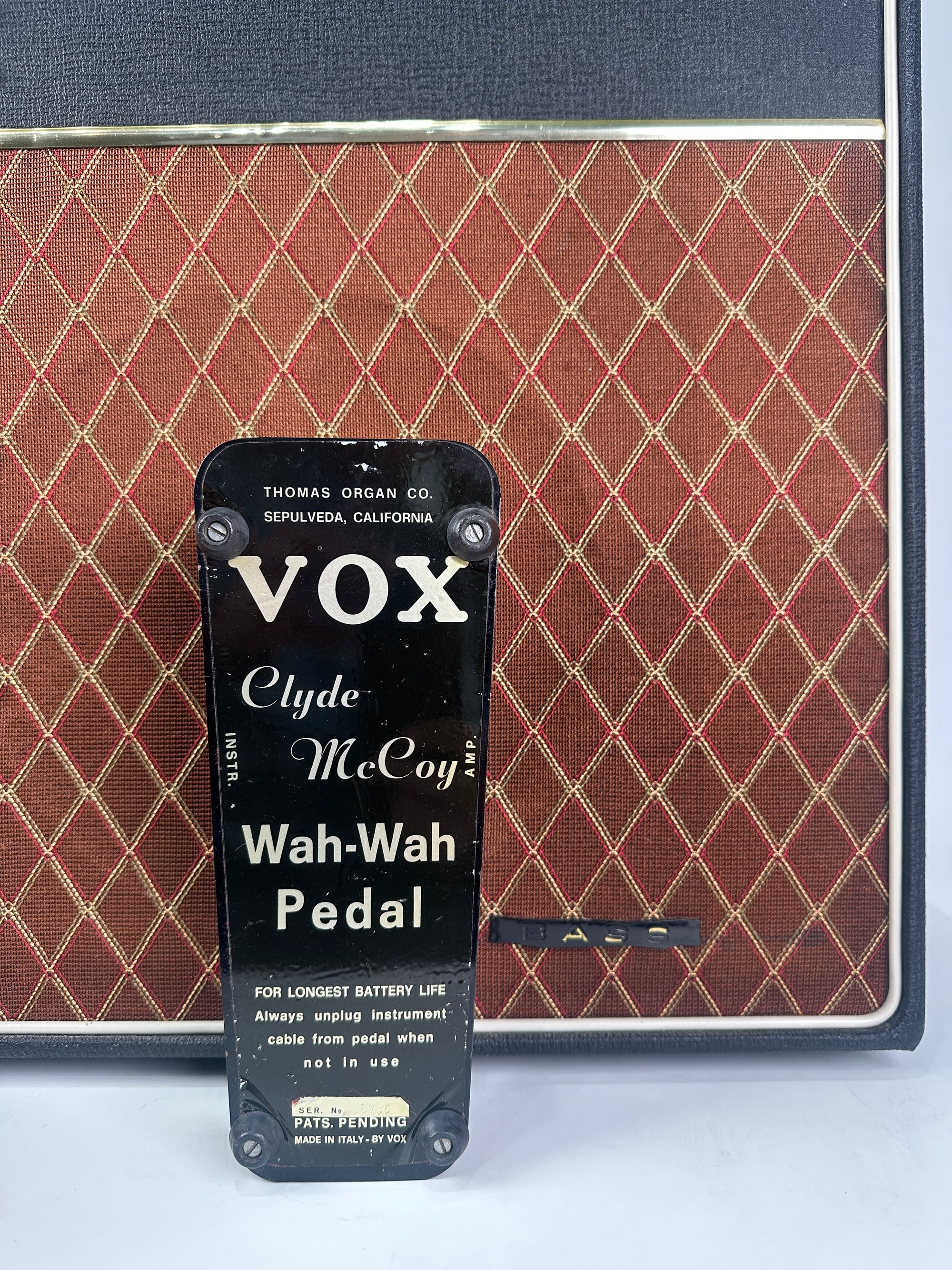 Vox Wah 1960s